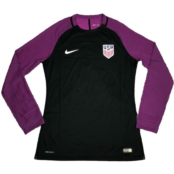 Nike Other - Nike 2016 USA USMNT Aeroswift Player Issue Mens Long Sleeve Soccer Jersey Sz S